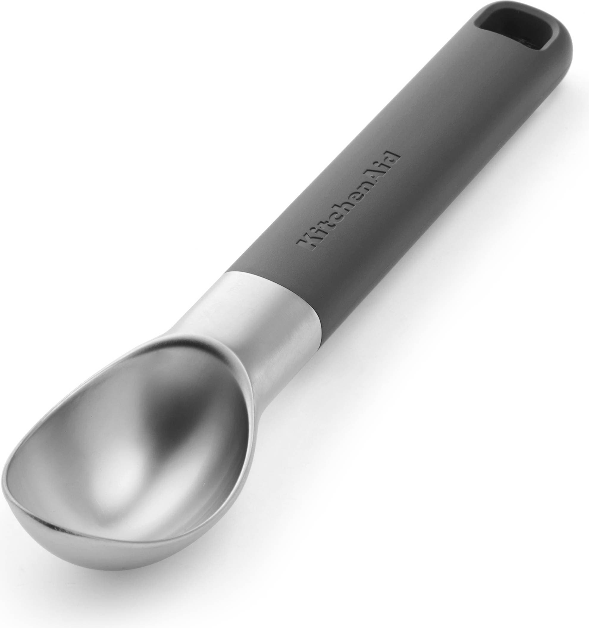 KitchenAid Classic Charcoal Grey Ice Cream Scoop