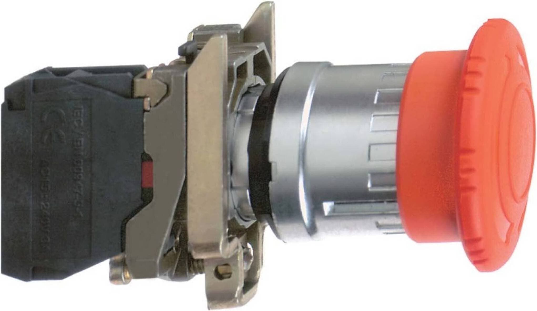 Schneider Electric Electric Harmony emergency stop complete with ø40 mm toad head in red