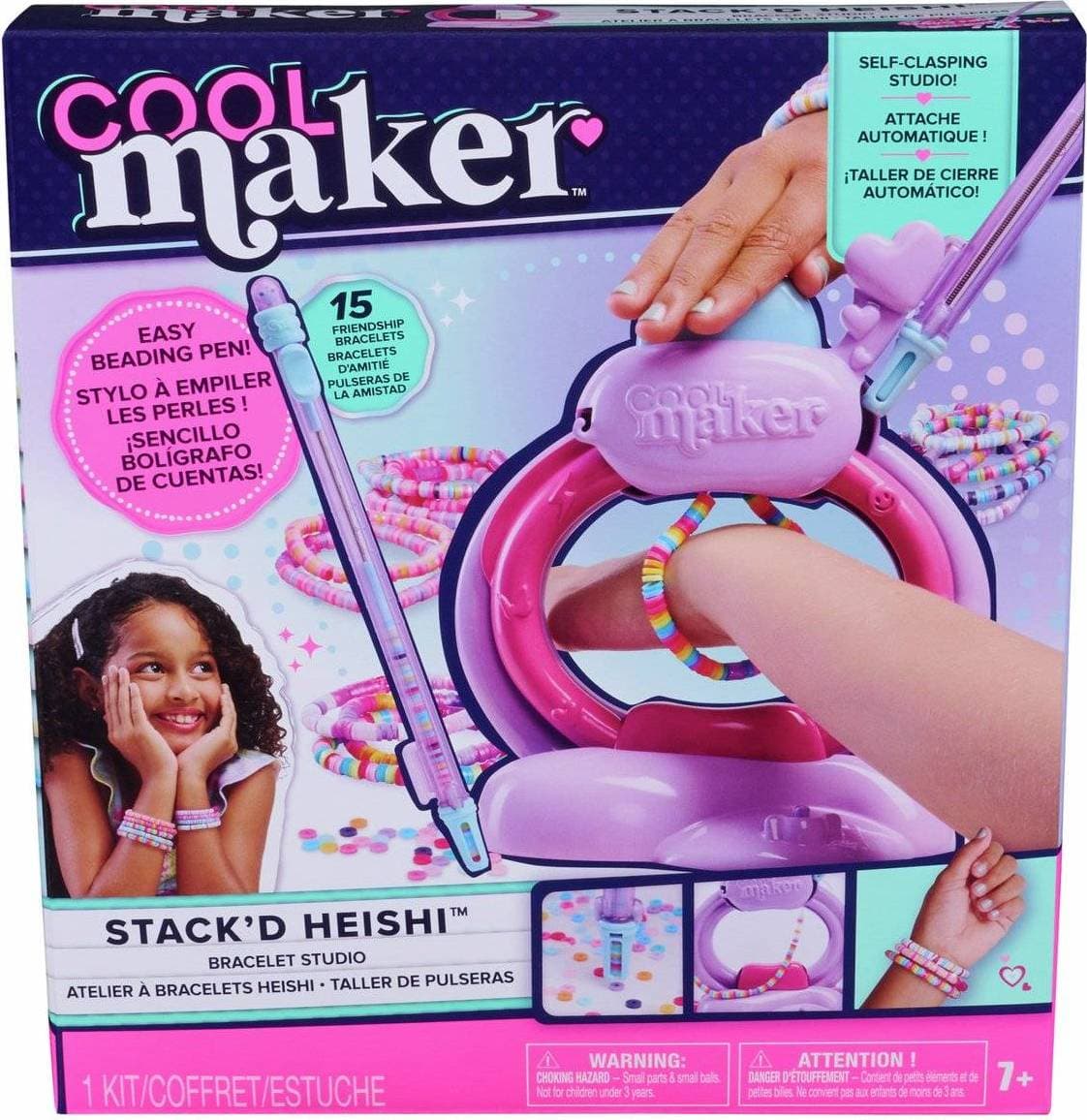 Spin Master Cool Maker Stack'd Heishi Bracelet Studio - Pärlor