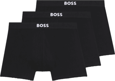HUGO BOSS Boxerbr 3P B Bold - Sort