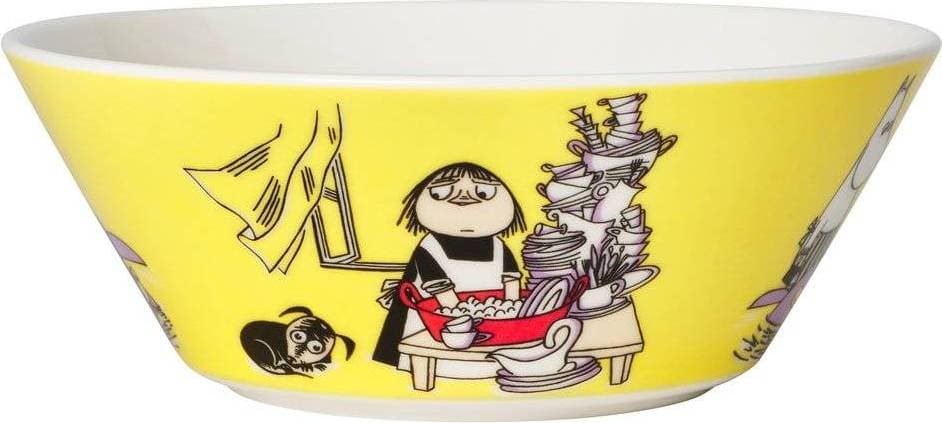 Moomin Arabia Misa Yellow Frukostskål 15cm 0.4L