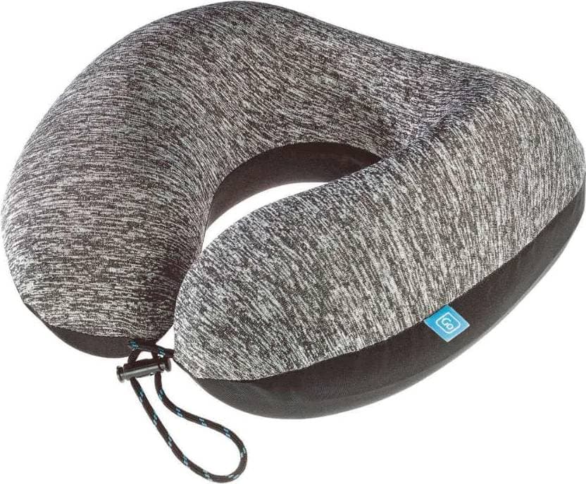 Go Travel Nackkudde Memory ZZZs Blue Komplett dekorationskudde Blå, Grå