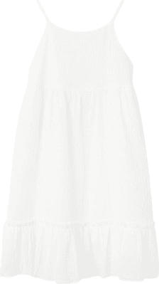 Name It Nkffimia Sl Dress - Vit