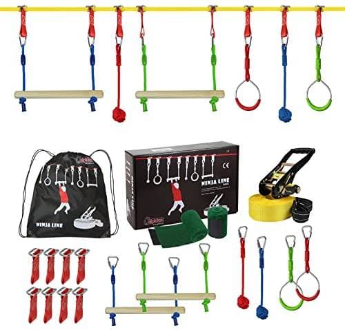 Alpidex Ninja Slackline Kids 15 m Hinder Set