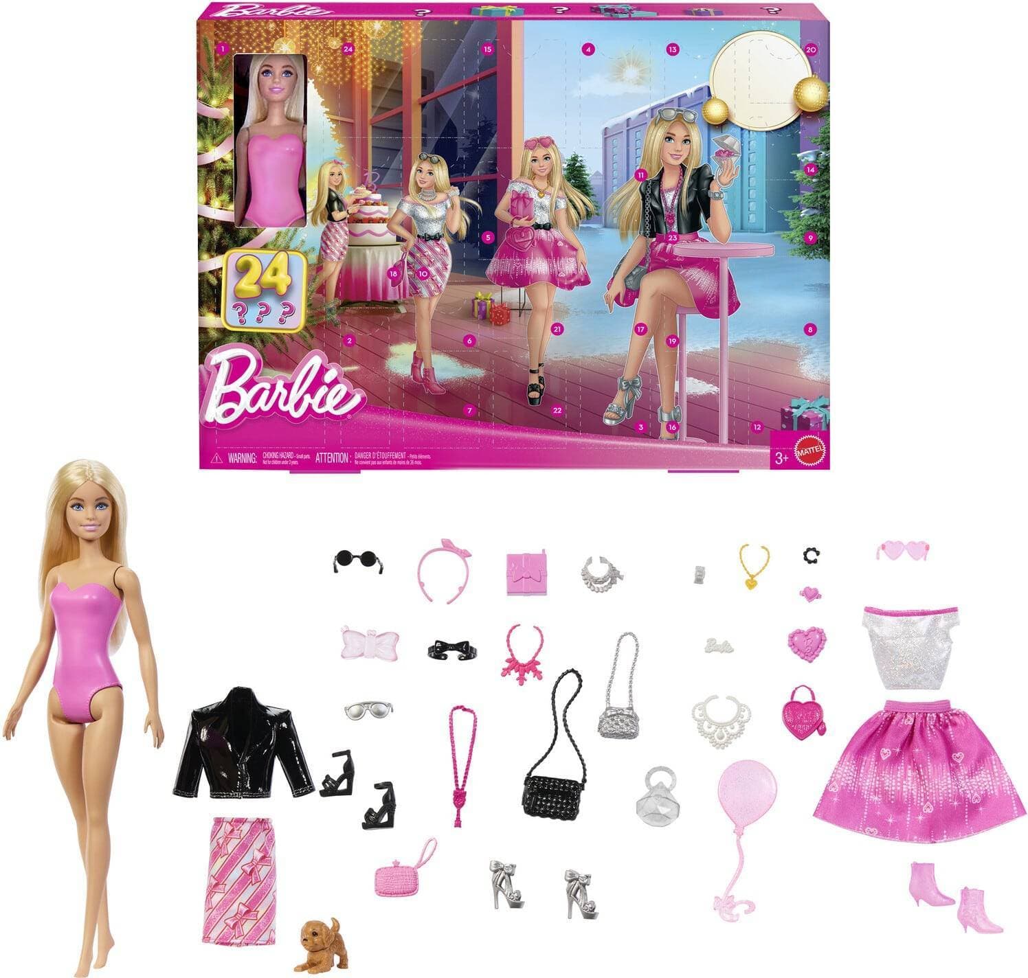 Mattel Barbie Fab Advent Calendar 2025