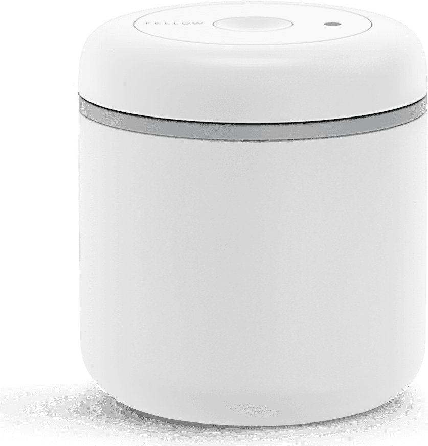 Fellow Atmos Vakuum Stålburk Matt Vit 0.7 L Kaffeburk 0.7L