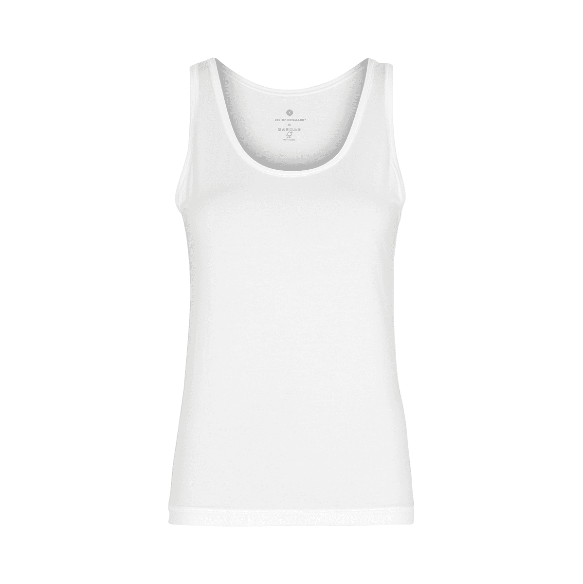 JBS Bamboo Wide Straps Top - White