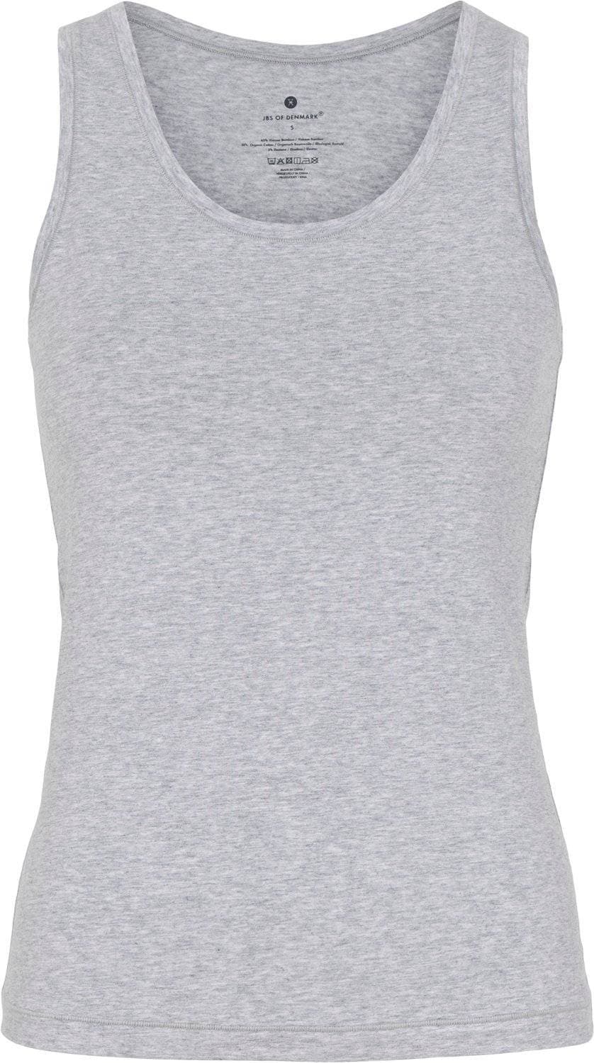 JBS Bamboo Wide Straps Top - Light Grey
