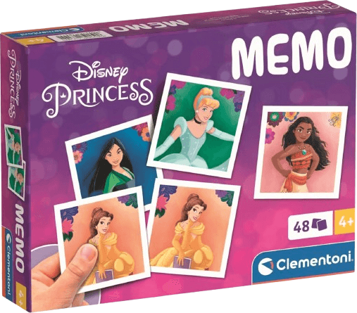 Clementoni Memo Disney Princess 48 Tiles