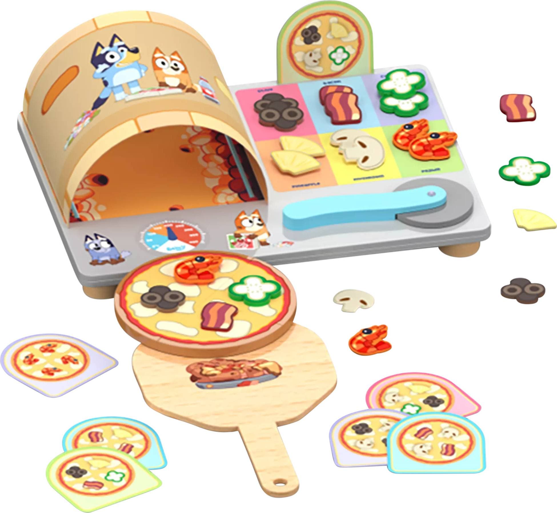 Bluey Pizza Set