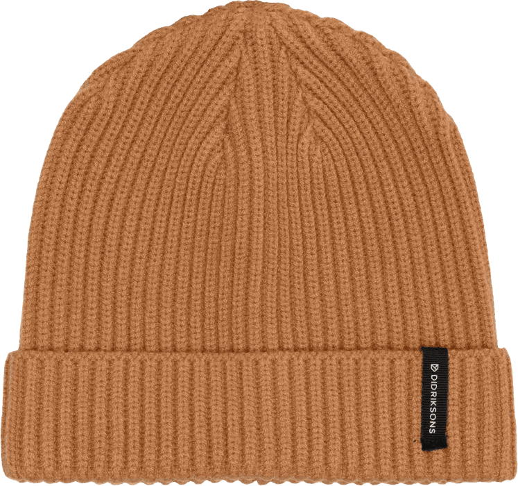 Didriksons Bus Kids Beanie 2 Kläder Almond Tree - Brun
