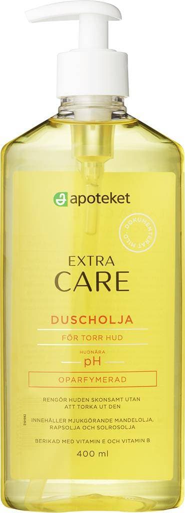 Apoteket Extra Care Duscholja Oparfymerad 400 ml 400ml