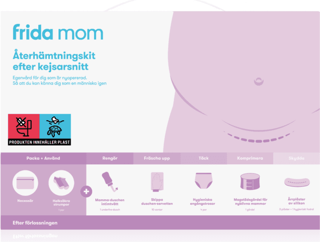 Frida Mom Återhämtningskit Efter Kejsarsnitt