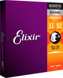 Elixir Acoustic 80/20 Bronze Nanoweb Custom Light 11-52