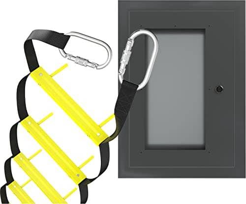 ISOP Brandtrappa 4 m Infällbara Stegar