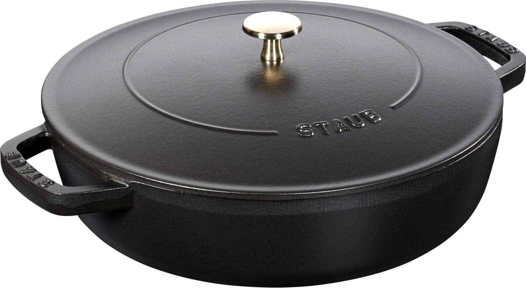 Staub Chistera Traktörpanna Gjutjärn Ø24 cm med lock 24 cm