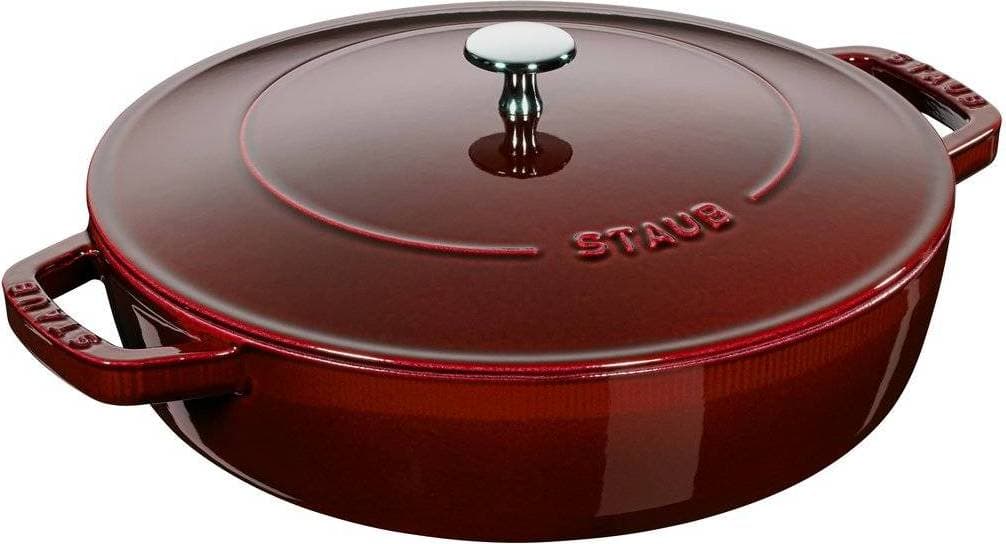 Staub Chistera Gryta Gjutjärn 24 cm 31.7 x 24 x 11.6 cm med lock 24 cm