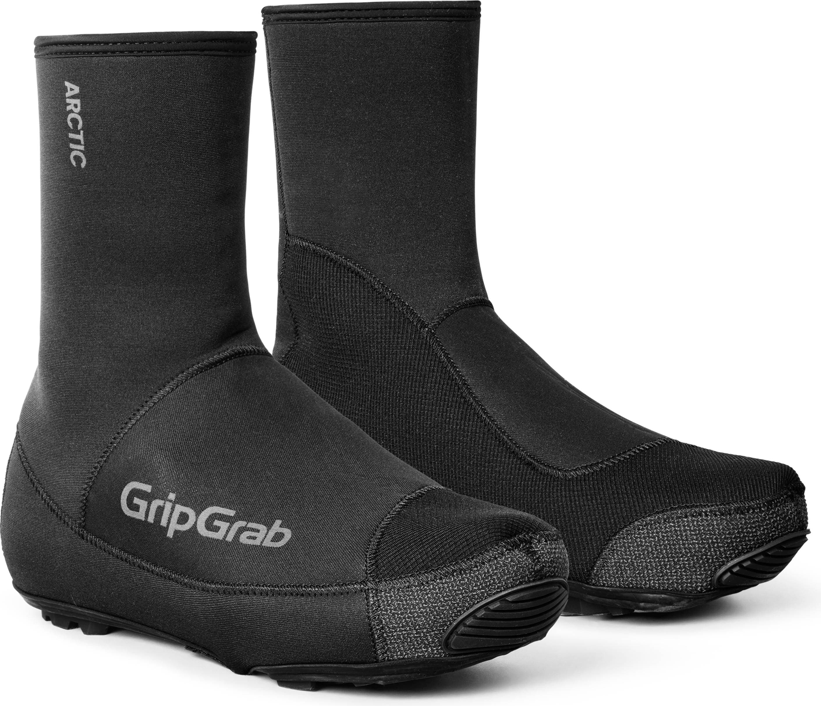 GripGrab Arctic 2 Waterproof Deep Winter Gravel Shoe Cover Black