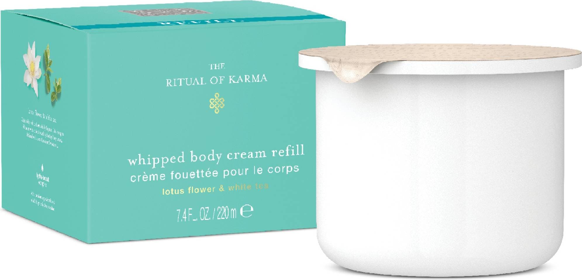Rituals Ritual of Karma Lotus Flower White Tea Whipped Body Cream Refill 220 ml