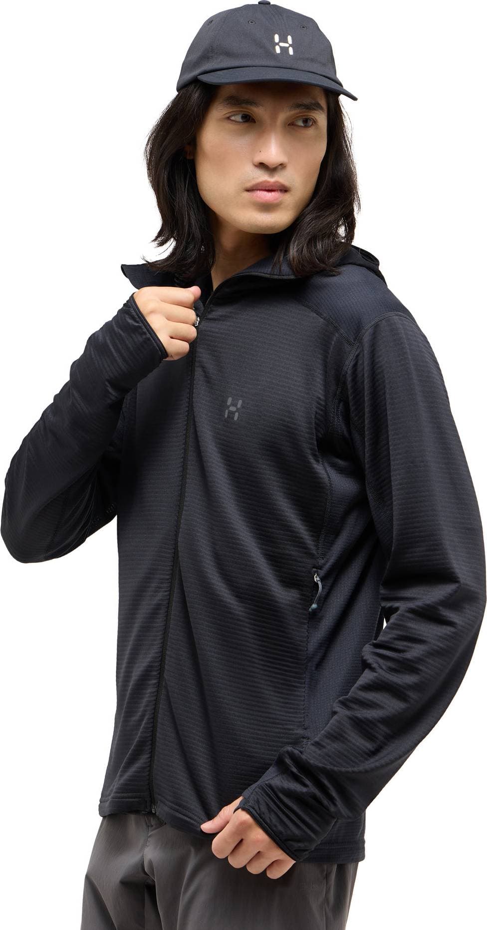 Haglöfs L.I.M Mid Multi II Hood Men True Black