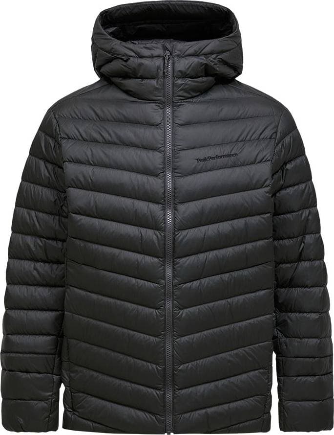 Peak Performance M Frost Down Hood Jacket Jackor - Black