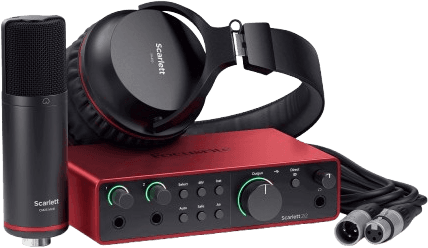 Focusrite Scarlett 2i2 Studio 4th Gen