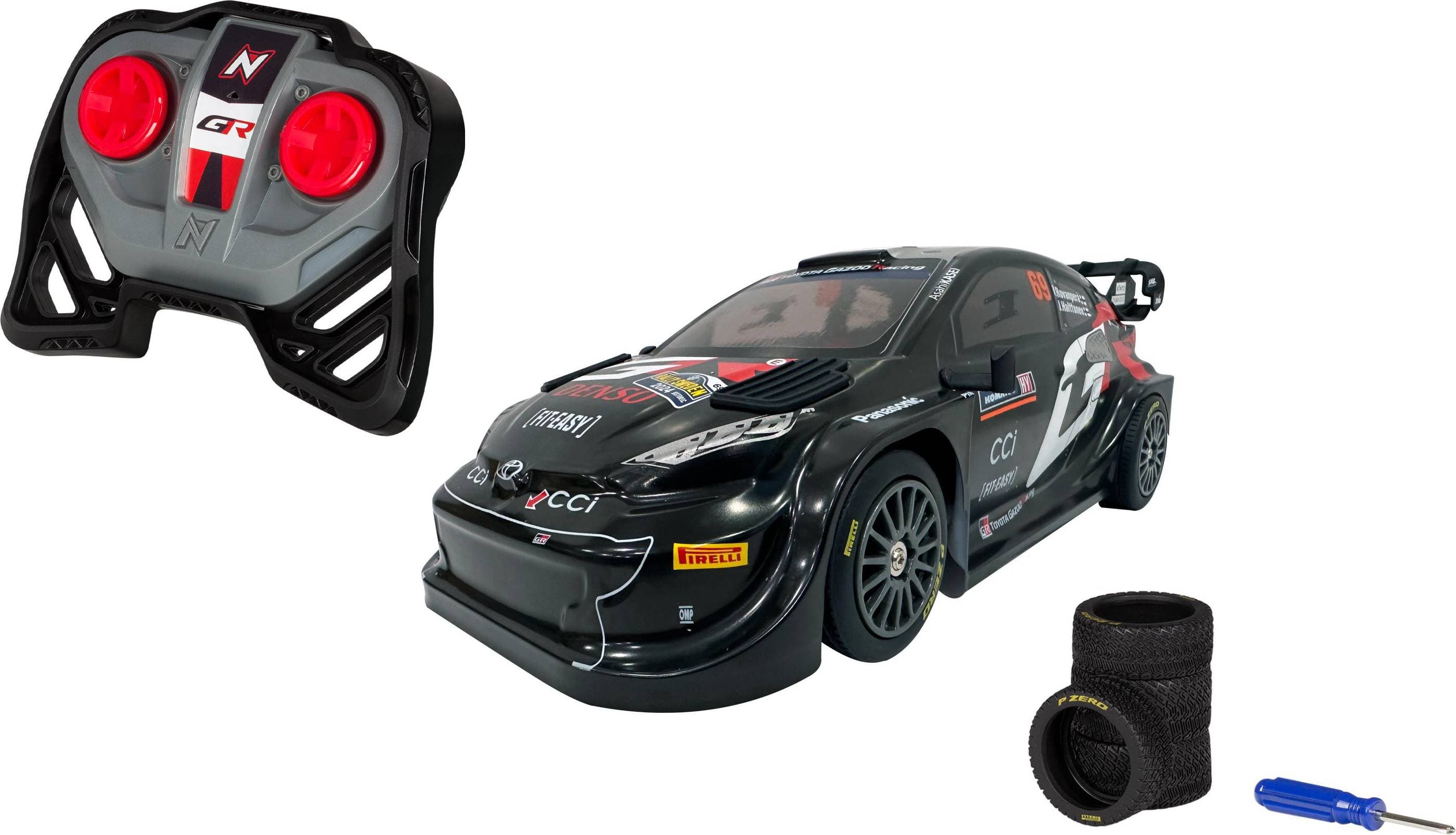 Nikko Toyota Rovanperä Radiostyrd Bil 1:16
