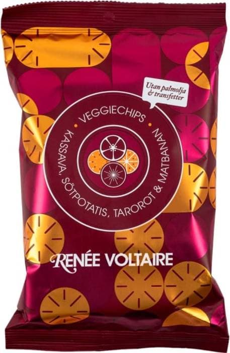 Renée Voltaire Veggiechips Kassava 115 g Multi