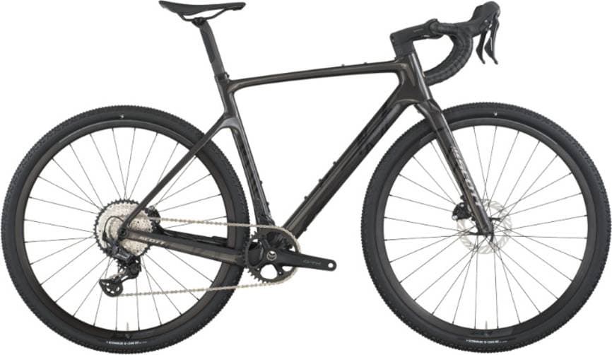 Scott Gravel 30 Carbon Black L Gravelbike Unisex, Herrcykel, Damcykel