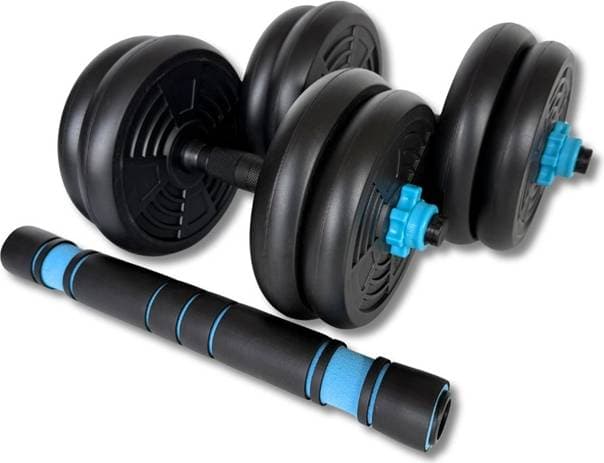 ASG Justerbart Viktsats 15 kg Ljusblå