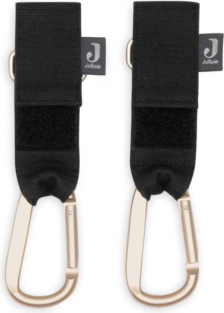 Jollein Barnvagnskrokar Black