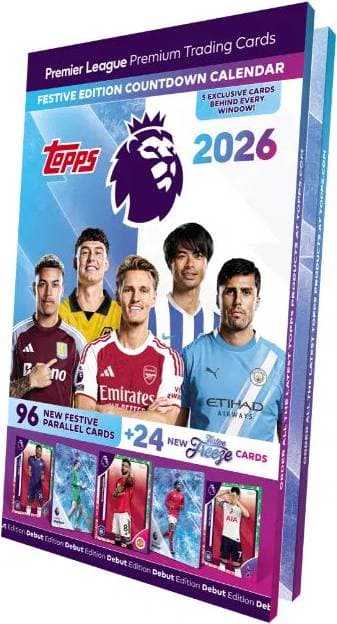 Topps Fotbollskort Premier League 25 26 Adventskalender