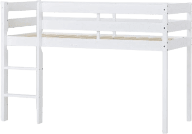 HoppeKids ECO Comfort Våningssäng 70 x 160 Med Ribbotten 81x166cm