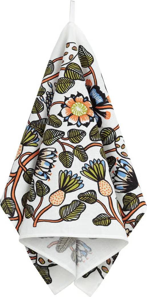Marimekko Tiara Kökshandduk 47x70 cm Beige, Grön Kökshandduk Beige, Grön
