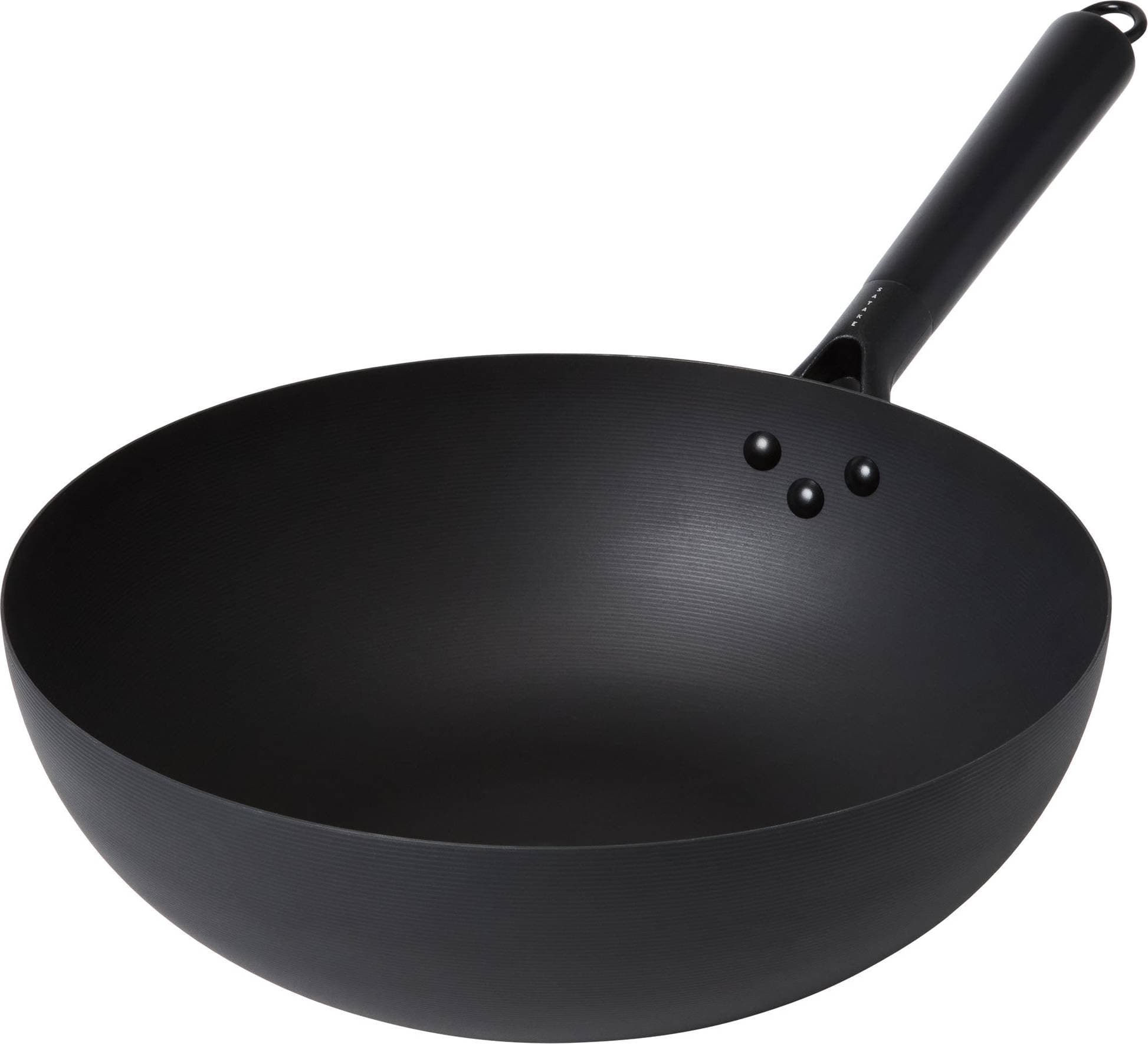 Satake Wokpanna Kolstål Svart 32 cm