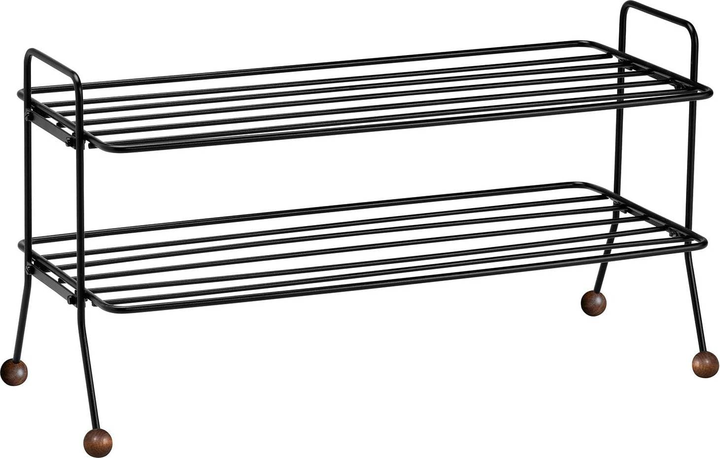 Maze Bill Skohylla S Valnöt Svart Brun Skoställ 74.2x39cm