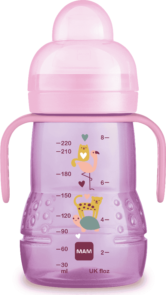 Mam Trainer 220ml Pink