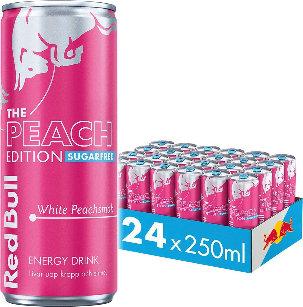 Red Bull Summer Edition Sugarfree Energidryck 250 ml 24 Pack