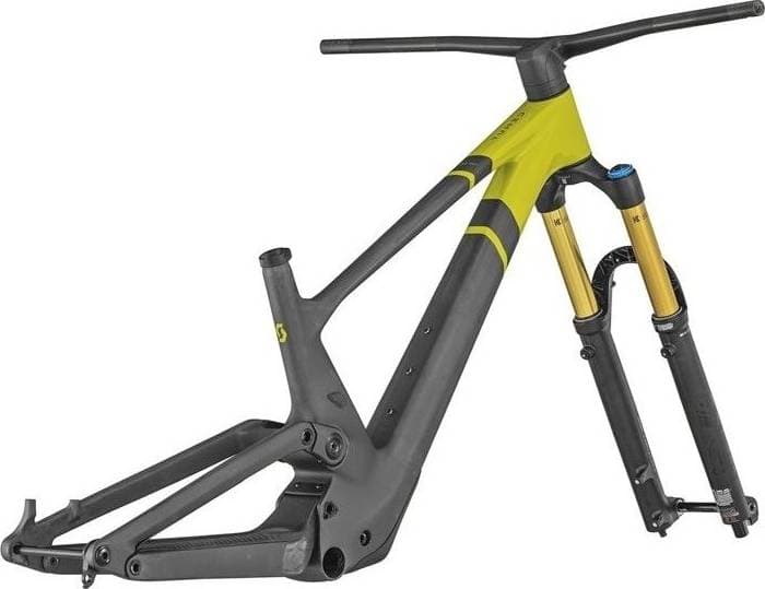 Scott Genius ST 900 Tuned HMX MTB Frame - Savana Green