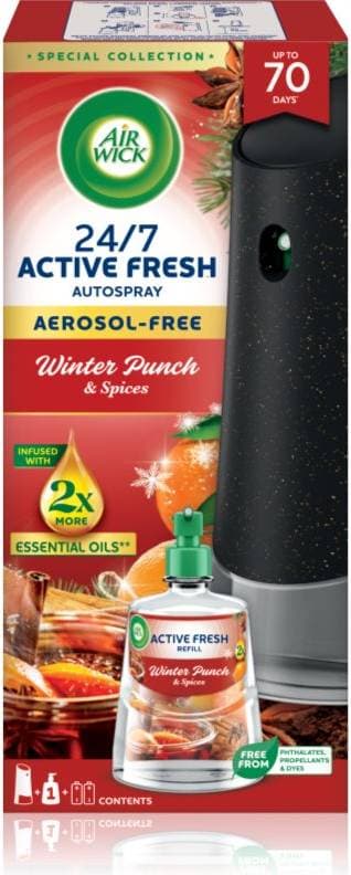 Air Wick Active Fresh Winter Punch Spices 228 ml Wax melt
