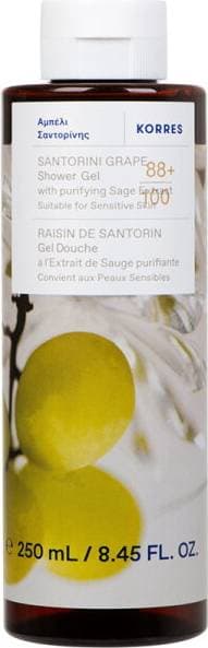 Korres Santorini Grape Återvitaliserande Dusch-Gel 250 ml 250ml