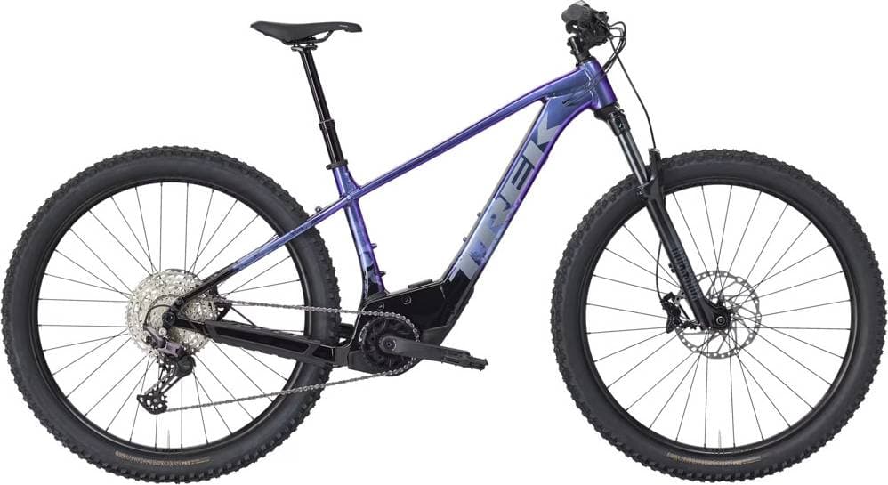 Trek Electric Mountain Bike Marlin 8 Purple Flip Black