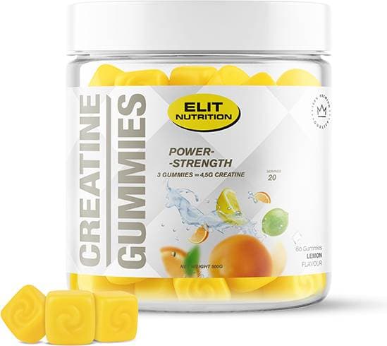 Elit Nutrition Creatine Gummies 60 St Lemon