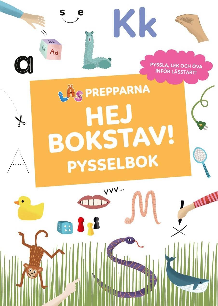 Hej Bokstav! Pysselbok Susanna Cabander