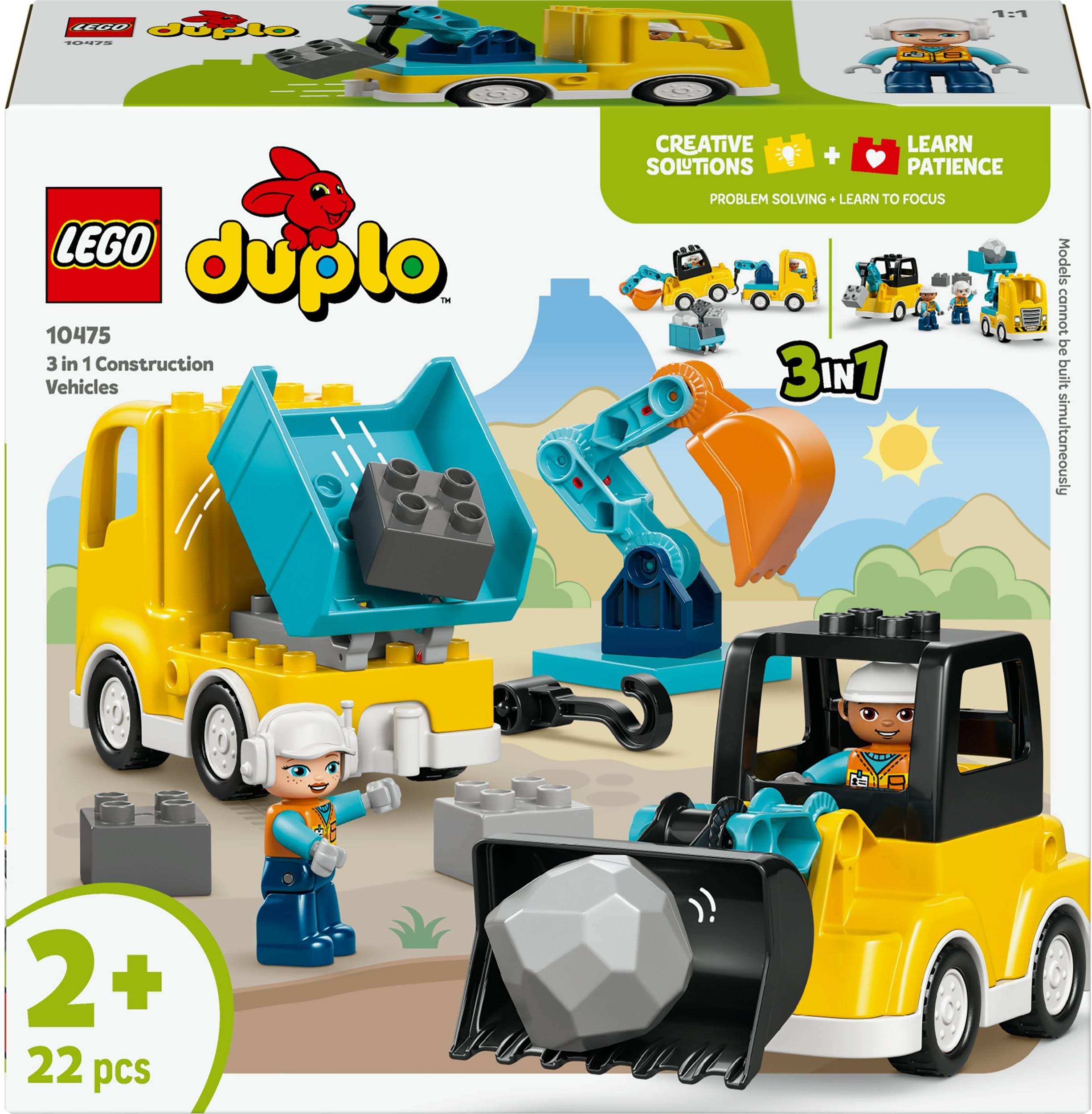 LEGO Duplo 10475 3 i 1 Byggfordon