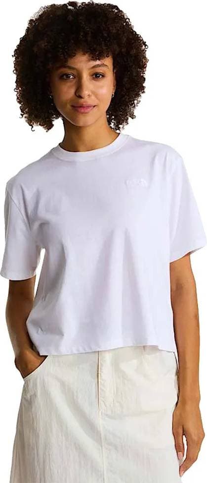 The North Face Evolution Simple Dome Crop Tee T-Shirt - White