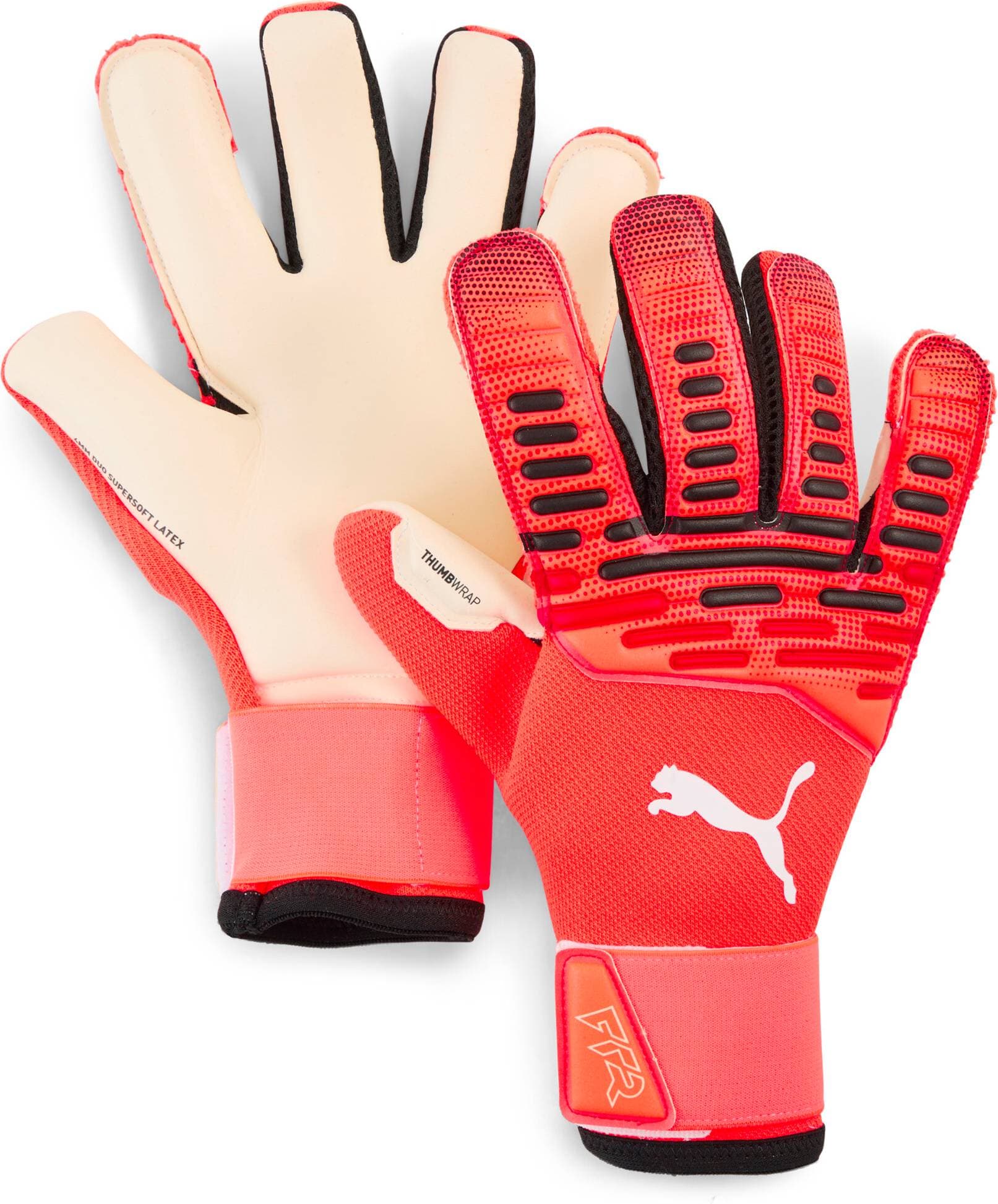 Puma Future Pro Hybrid Målvaktshandskar - Glowing Red/Black