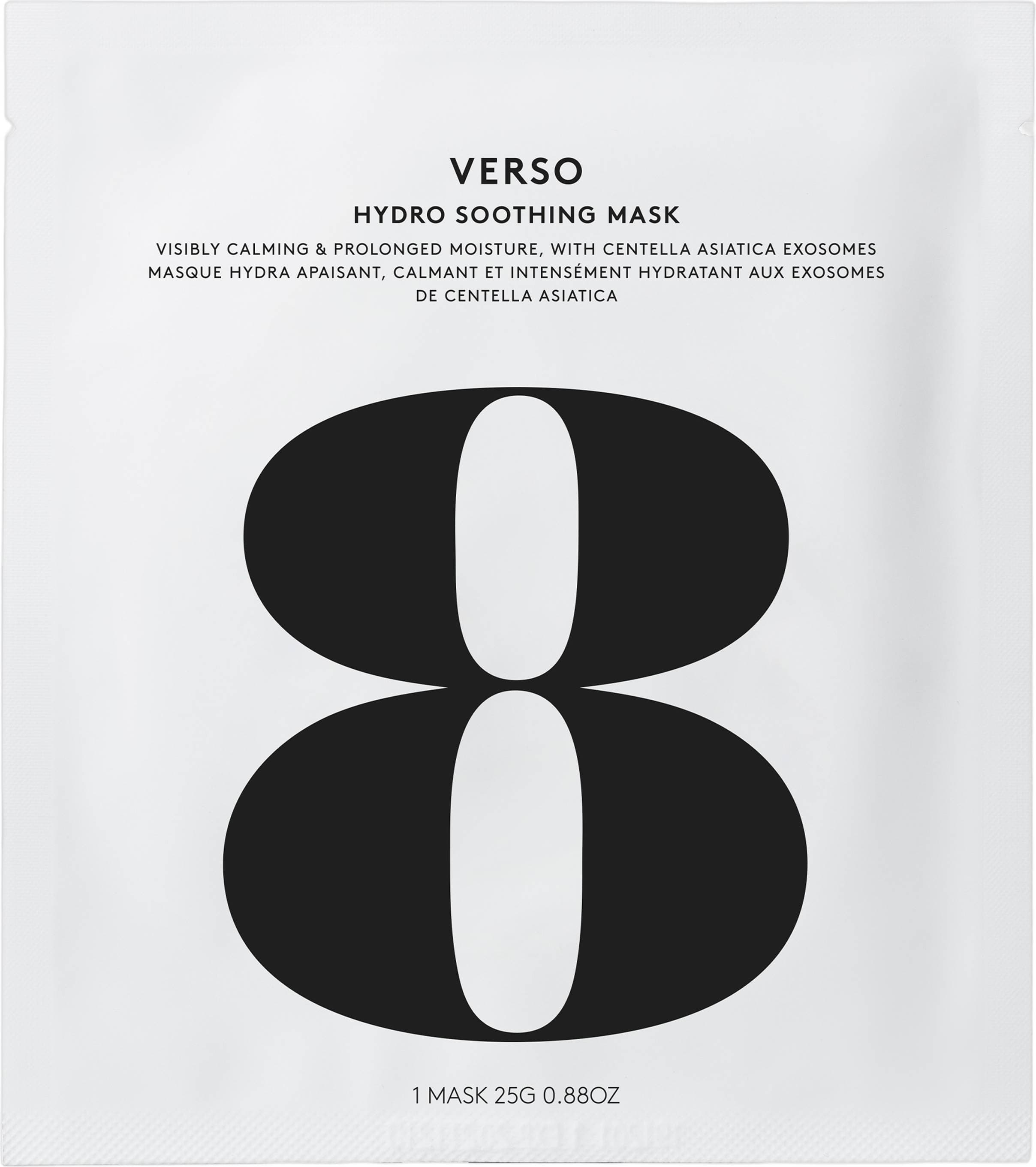 Verso N°8 Hydro Soothing Mask Ansiktsmask Peeling Unisex