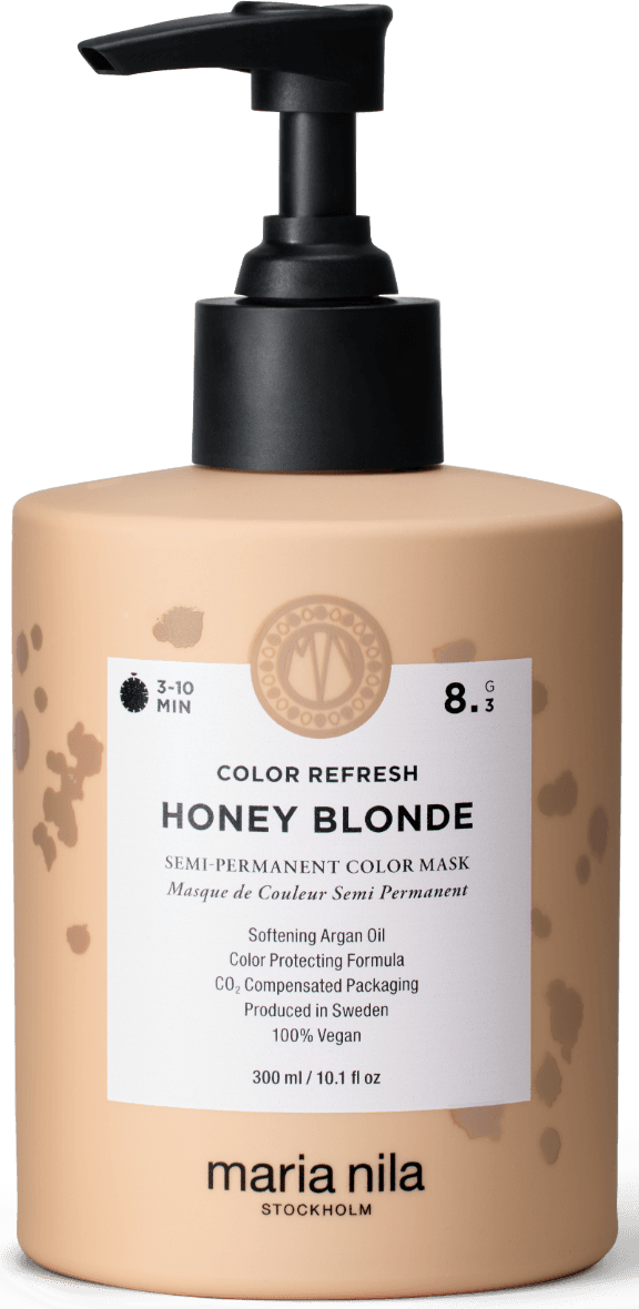 Maria Nila Colour Refresh Semi-Permanent Color Mask 8.3 Honey Blonde 100ml