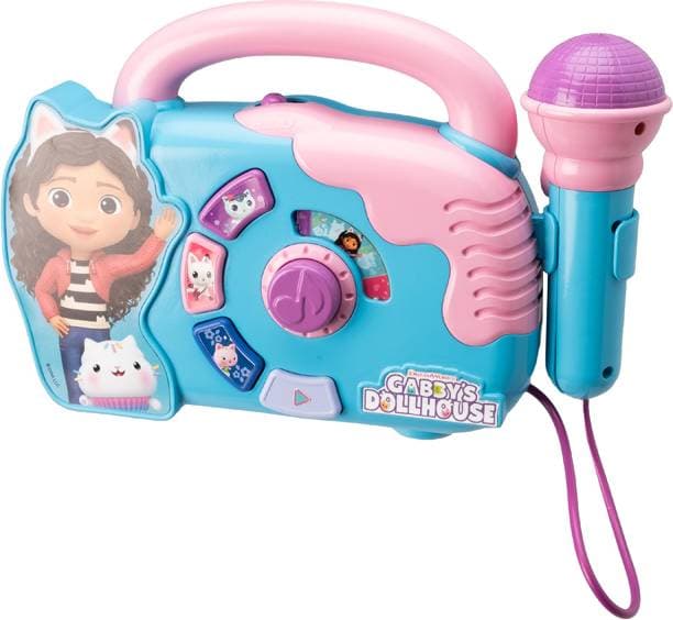 Gabby's Dollhouse Boombox med mikrofon, ljus och ljud